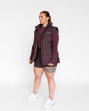 PUFFER VEST ESPRESSO