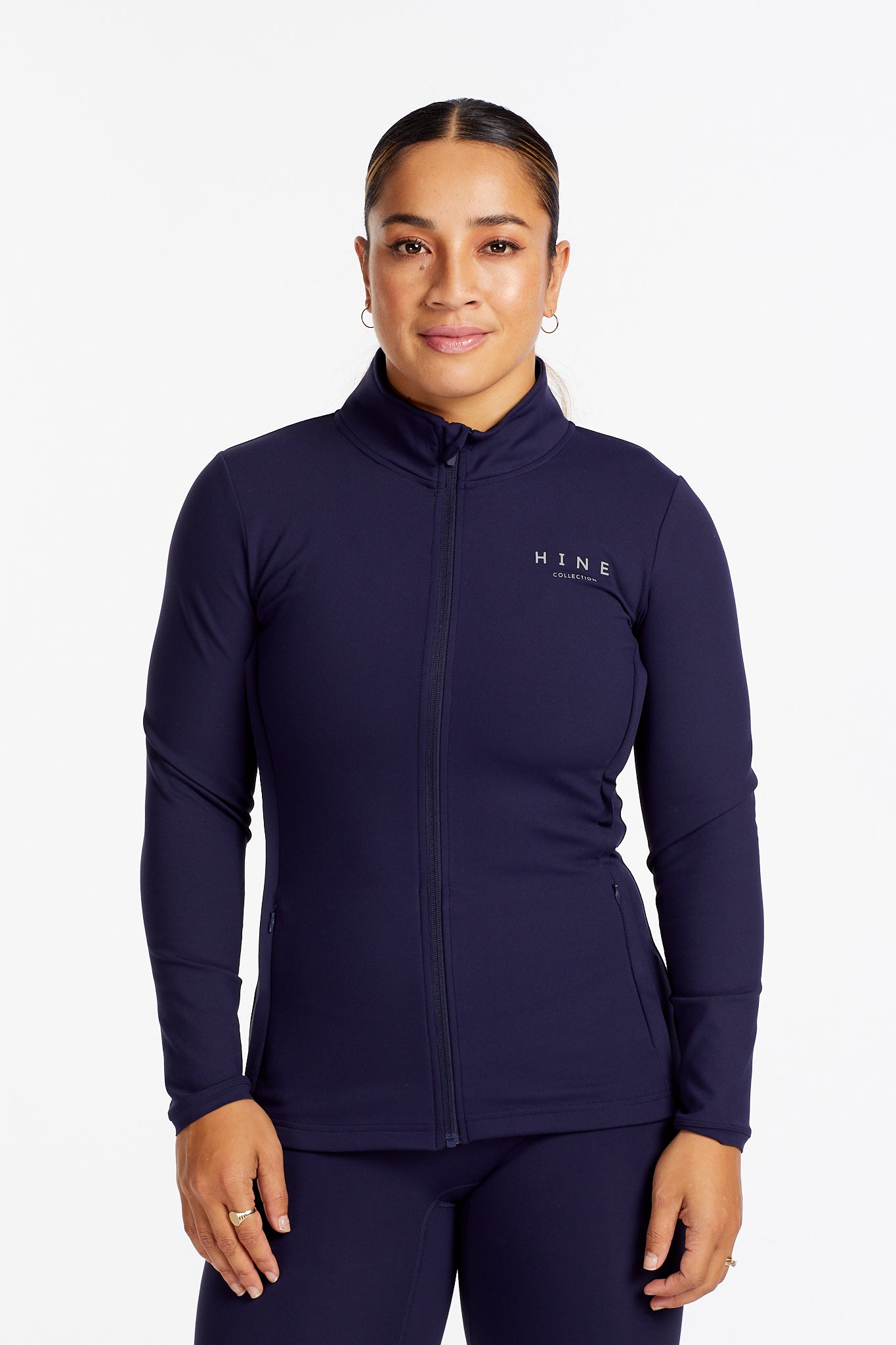 HYBRID TRAINING JACKET NAVY