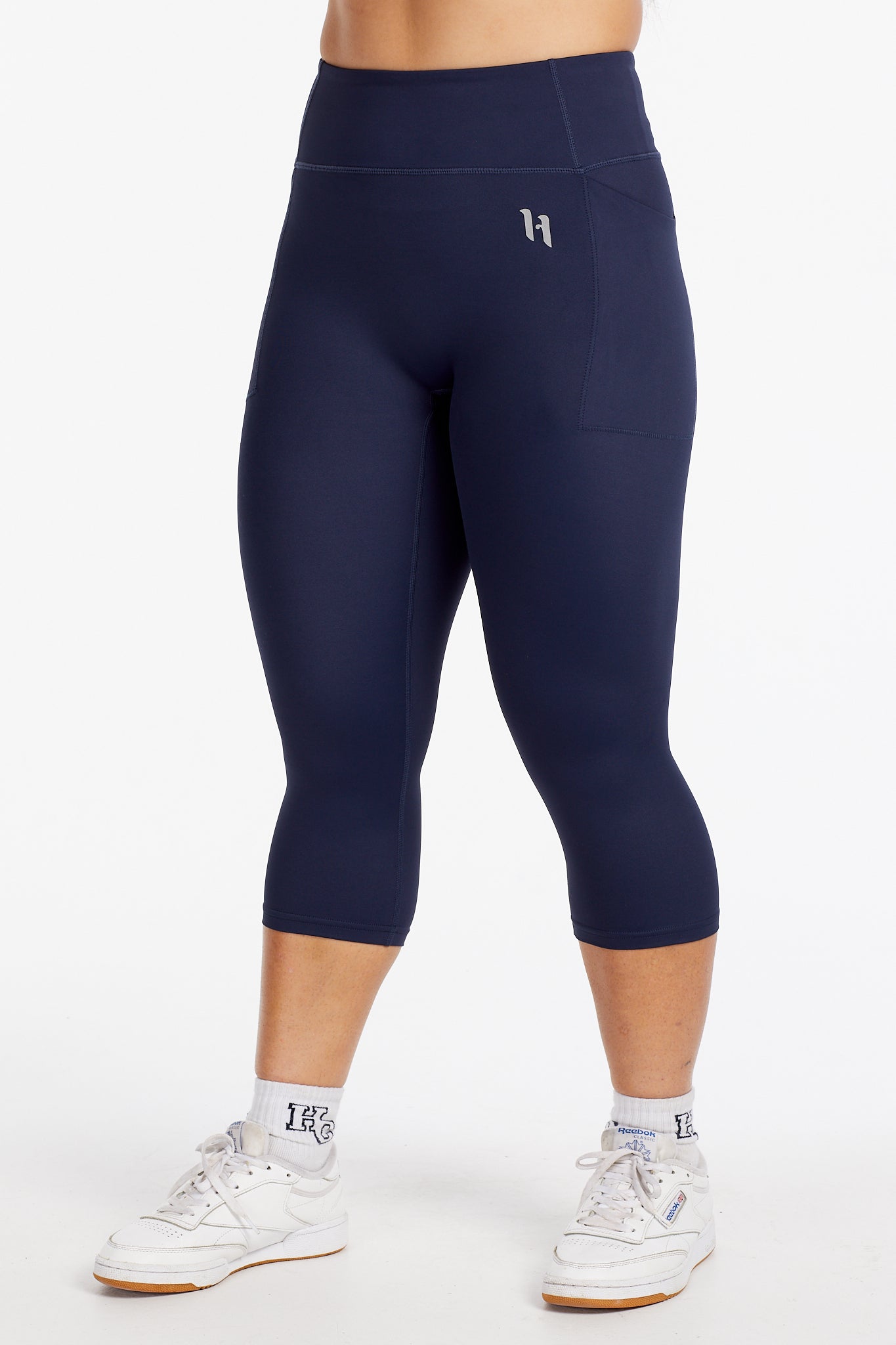 HYBRID 3/4 LEGGINGS NAVY