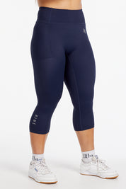 HYBRID 3/4 LEGGINGS NAVY