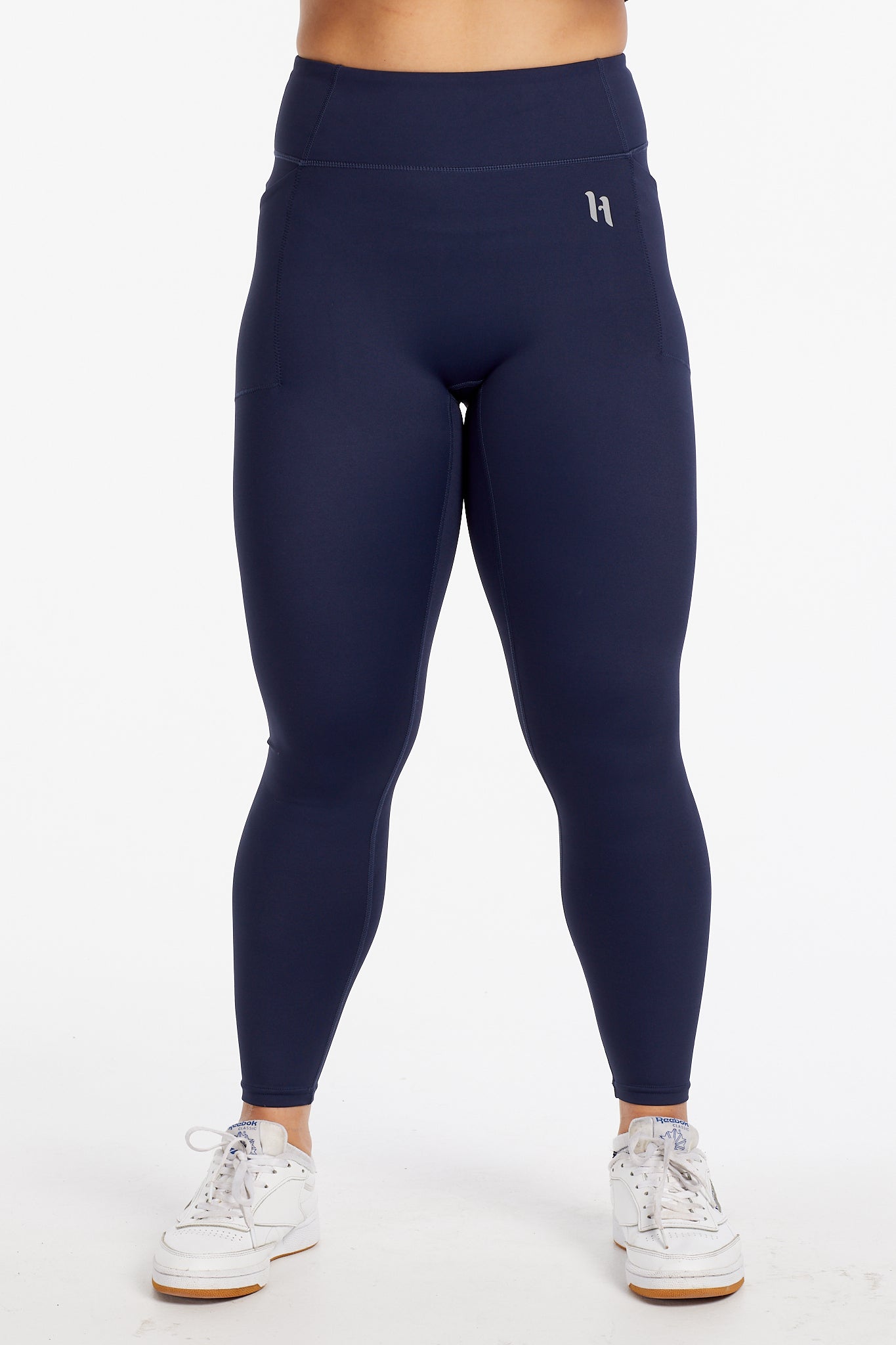 HYBRID FULL LENGTH LEGGINGS NAVY