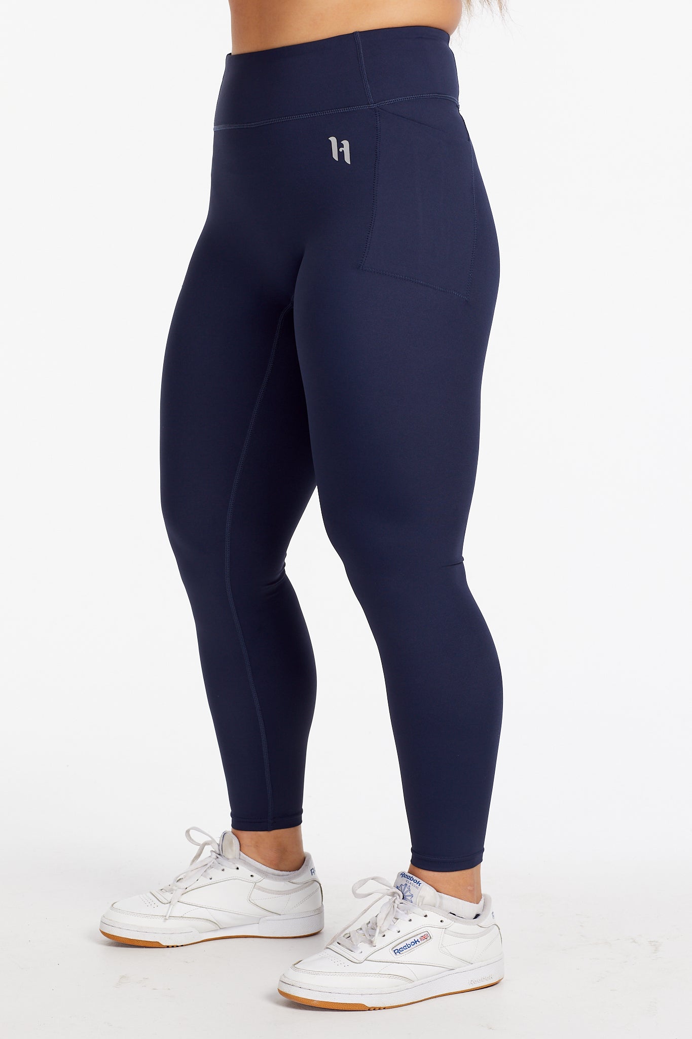 HYBRID FULL LENGTH LEGGINGS NAVY