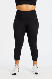 STAPLE W/ POCKET 7/8 LEGGINGS ONYX