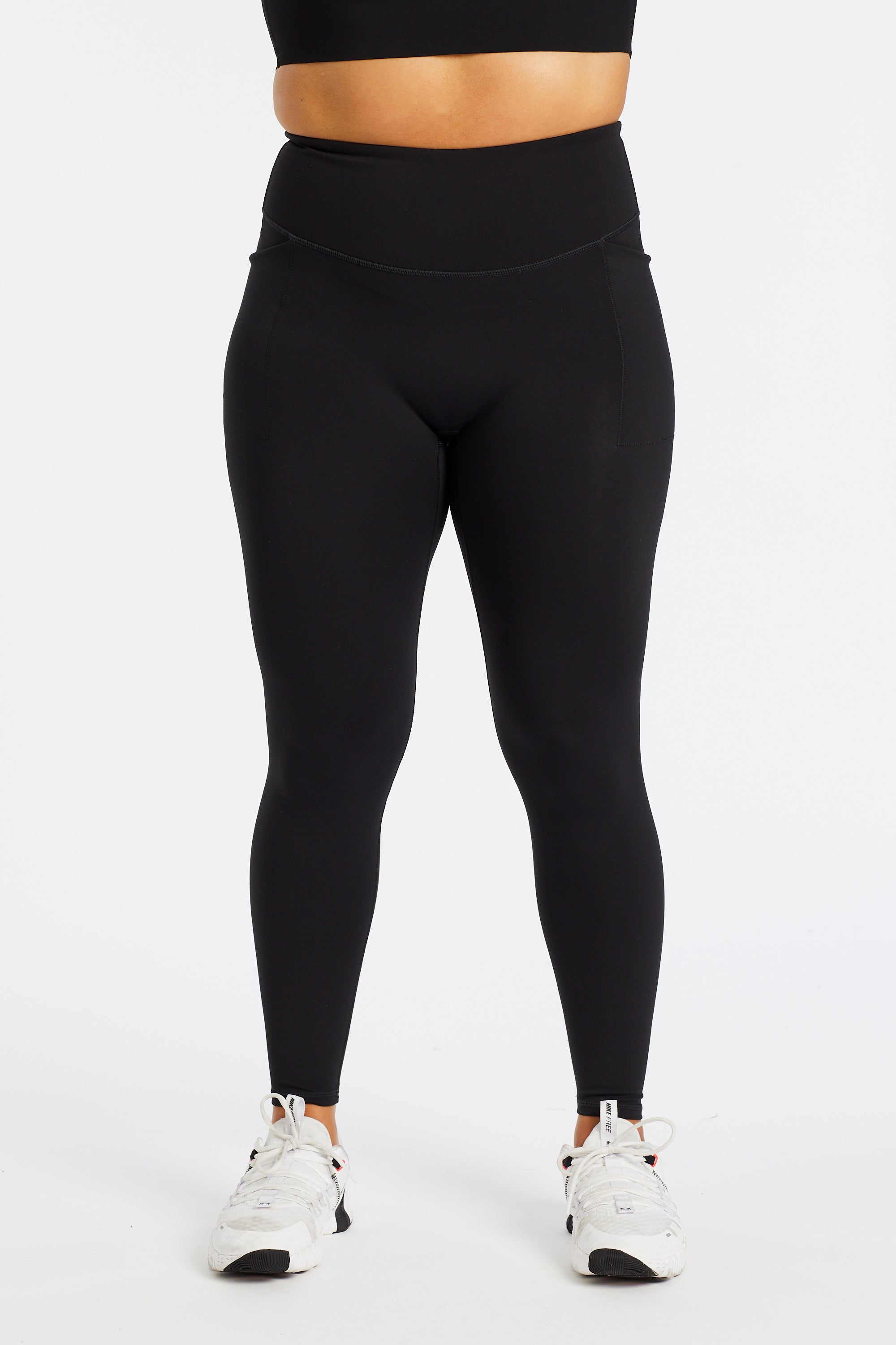 STAPLE W/ POCKET FULL LENGTH LEGGINGS ONYX