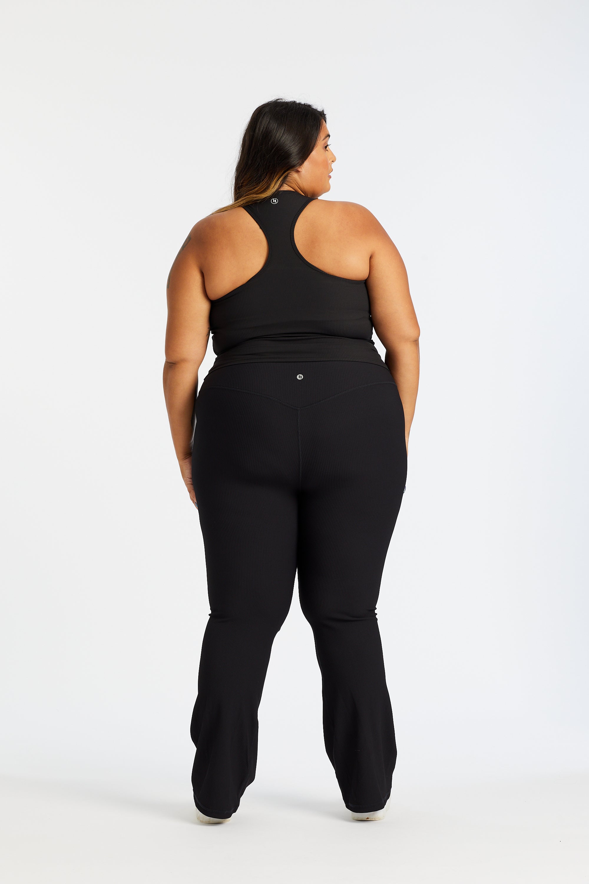 FLARE FULL LENGTH LEGGINGS ONYX