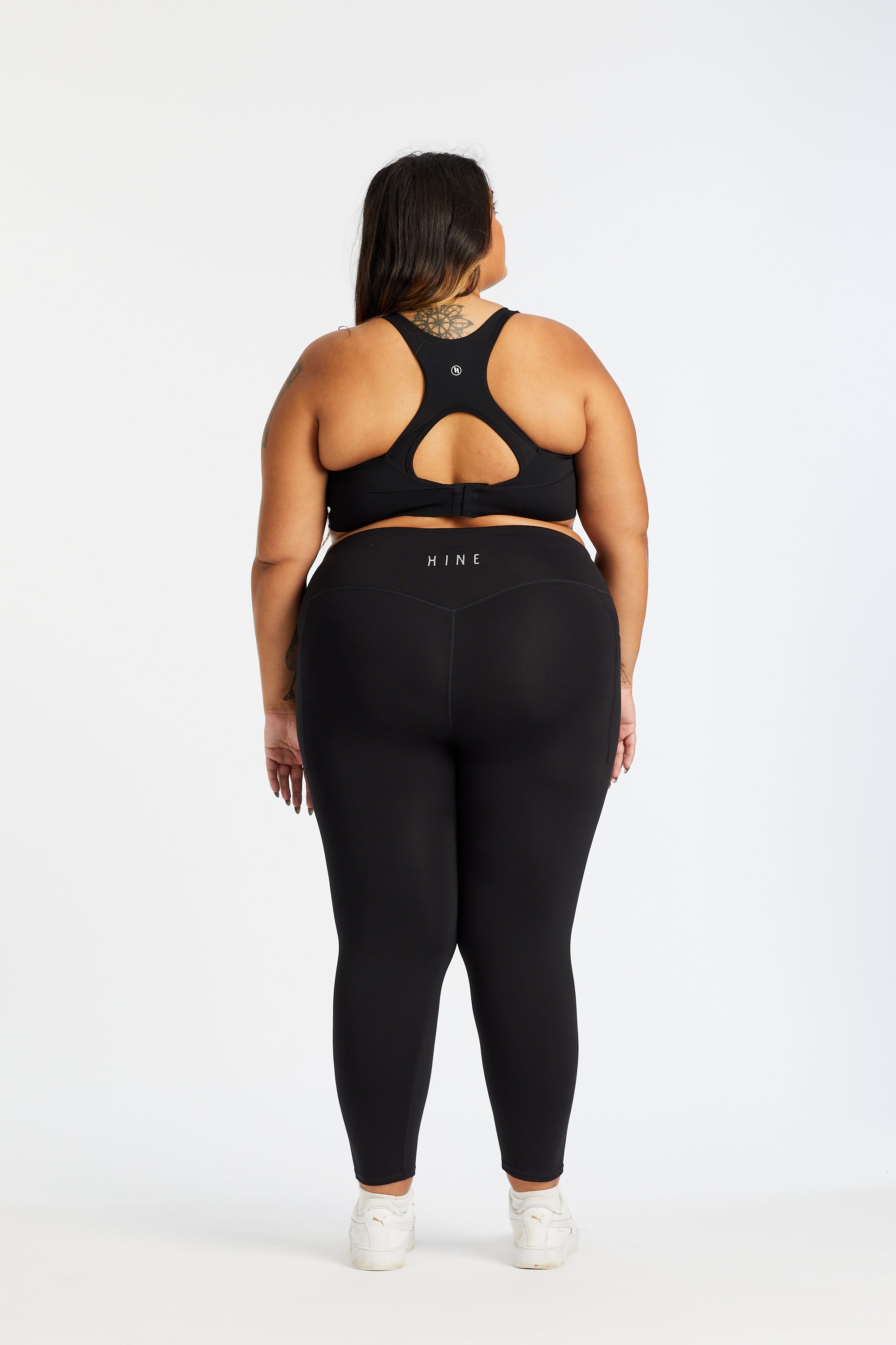 STAPLE W/ POCKET FULL LENGTH LEGGINGS ONYX