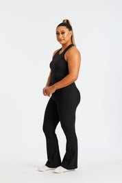 FLARE FULL LENGTH LEGGINGS ONYX