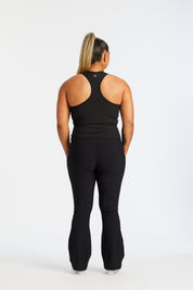 FLARE FULL LENGTH LEGGINGS ONYX