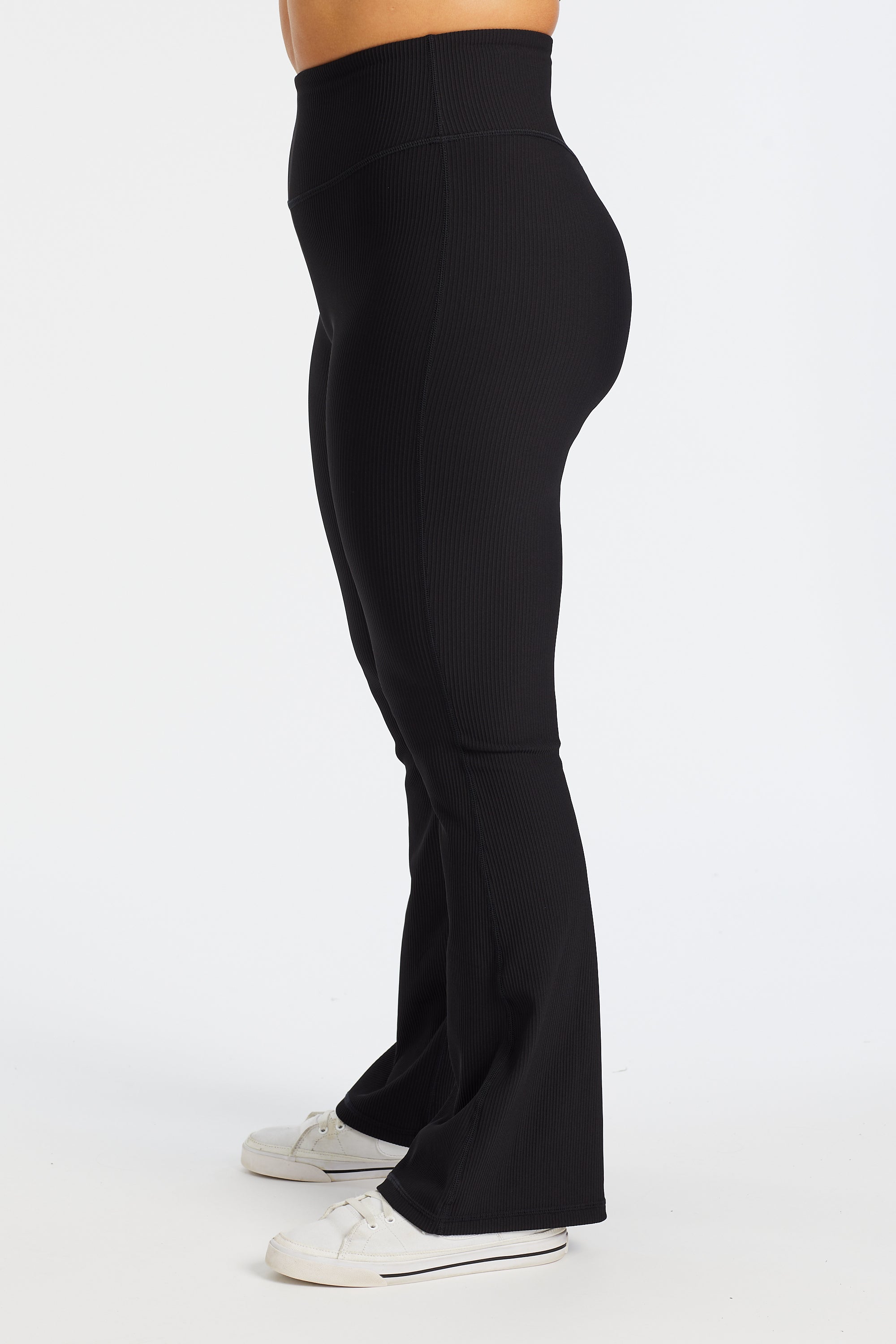 FLARE FULL LENGTH LEGGINGS ONYX