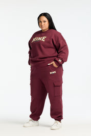 VARSITY 2.0 CREW NECK BURGUNDY