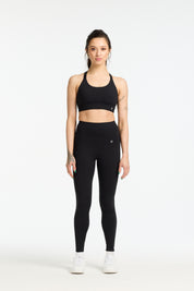 MOVEMENT W/ NO FRONT SEAM FULL LENGTH LEGGINGS ONYX