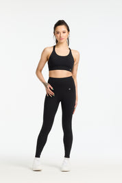 MOVEMENT W/ NO FRONT SEAM FULL LENGTH LEGGINGS ONYX