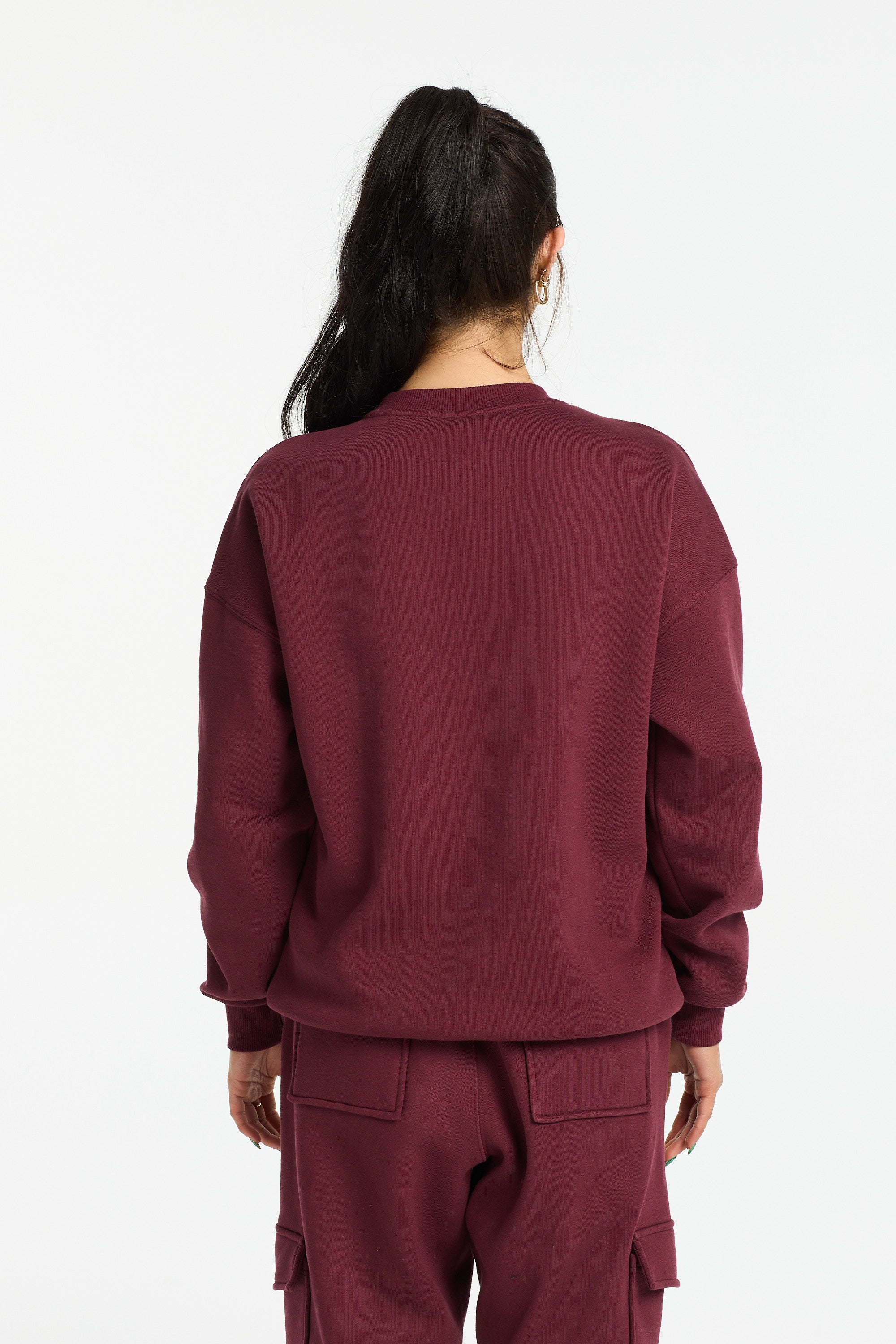 VARSITY 2.0 CREW NECK BURGUNDY