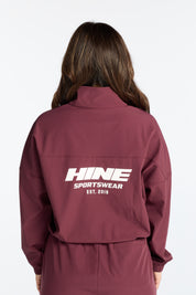 HINE CARGO JACKET BURGUNDY