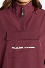 HINE CARGO JACKET BURGUNDY