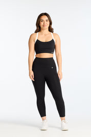 MOVEMENT W/ NO FRONT SEAM 7/8 LEGGINGS ONYX