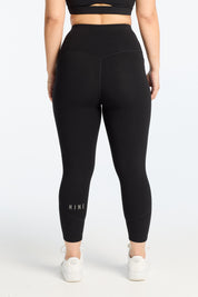 MOVEMENT W/ NO FRONT SEAM 7/8 LEGGINGS ONYX