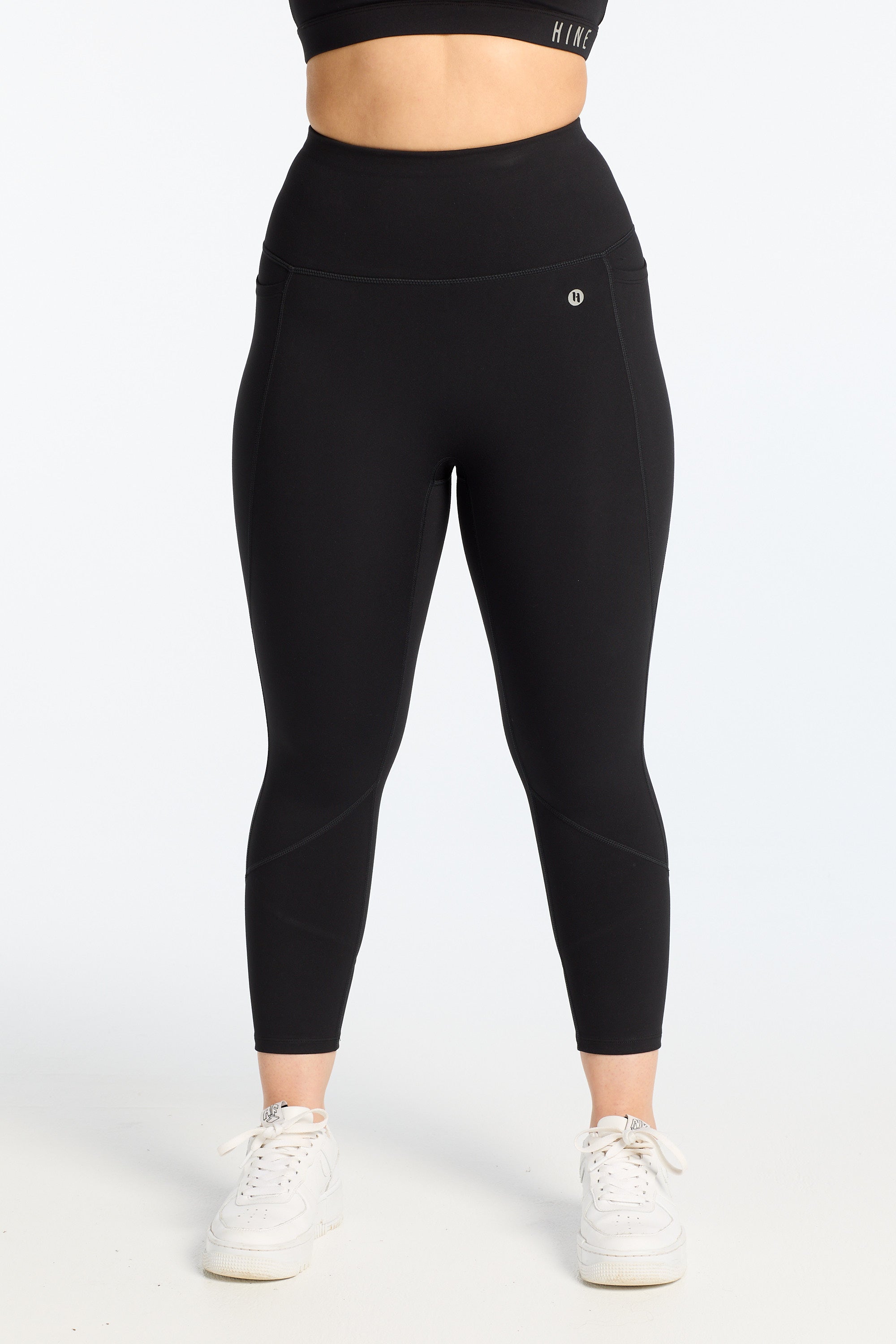 MOVEMENT W/ NO FRONT SEAM 7/8 LEGGINGS ONYX