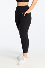 MOVEMENT W/ NO FRONT SEAM 7/8 LEGGINGS ONYX