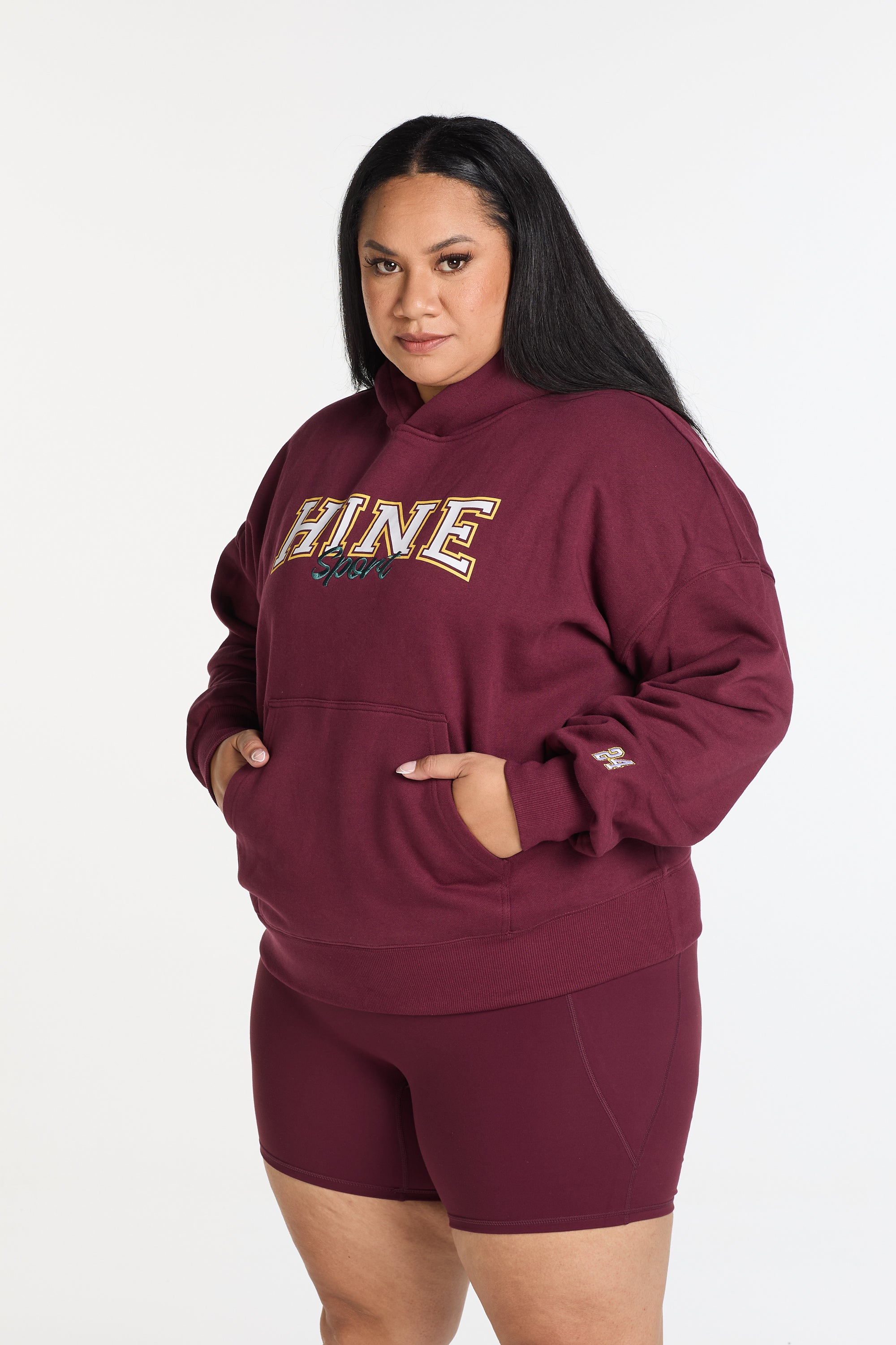 VARSITY 2.0 HOODIE BURGUNDY