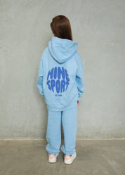 TAMARIKI HOODIE SKY BLUE