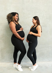 STAPLE MATERNITY FULL LENGTH LEGGING ONYX